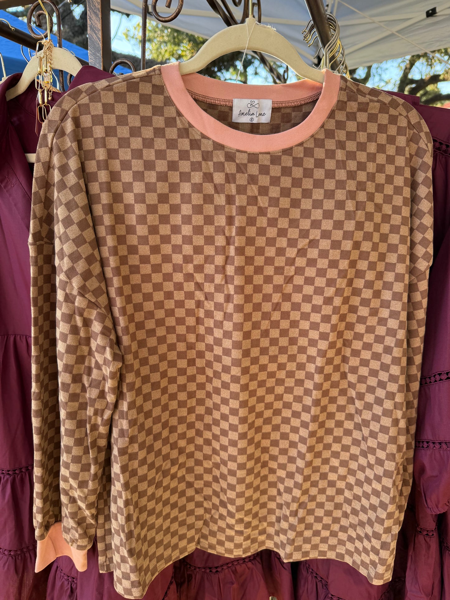 Checkered Lounge Set