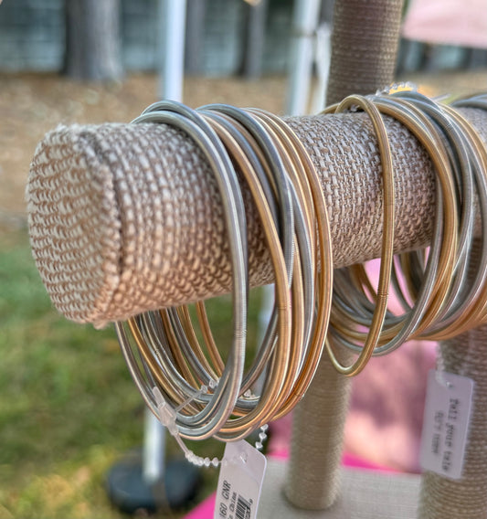 Two Toned Skinny Stackable Set