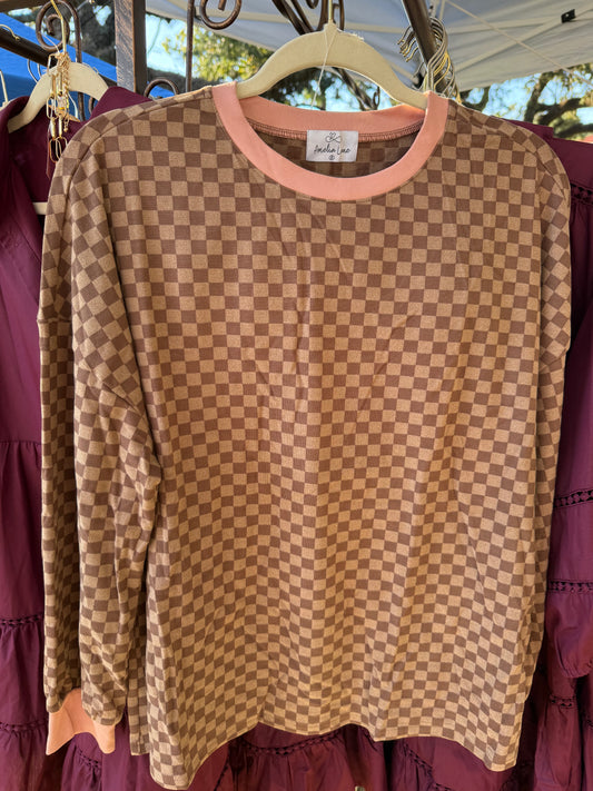 Checkered Lounge Set